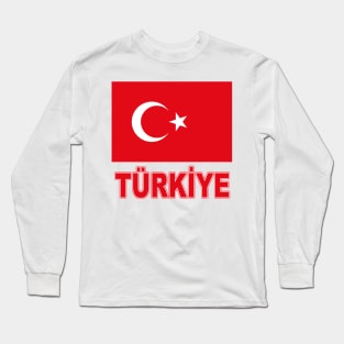 The Pride of Turkey - Turkish Flag and Language Long Sleeve T-Shirt